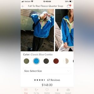 Fall to Rise free people fleece